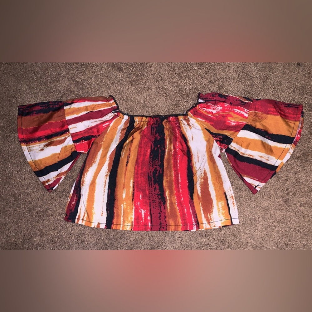 Off shoulder top from SHEIN.